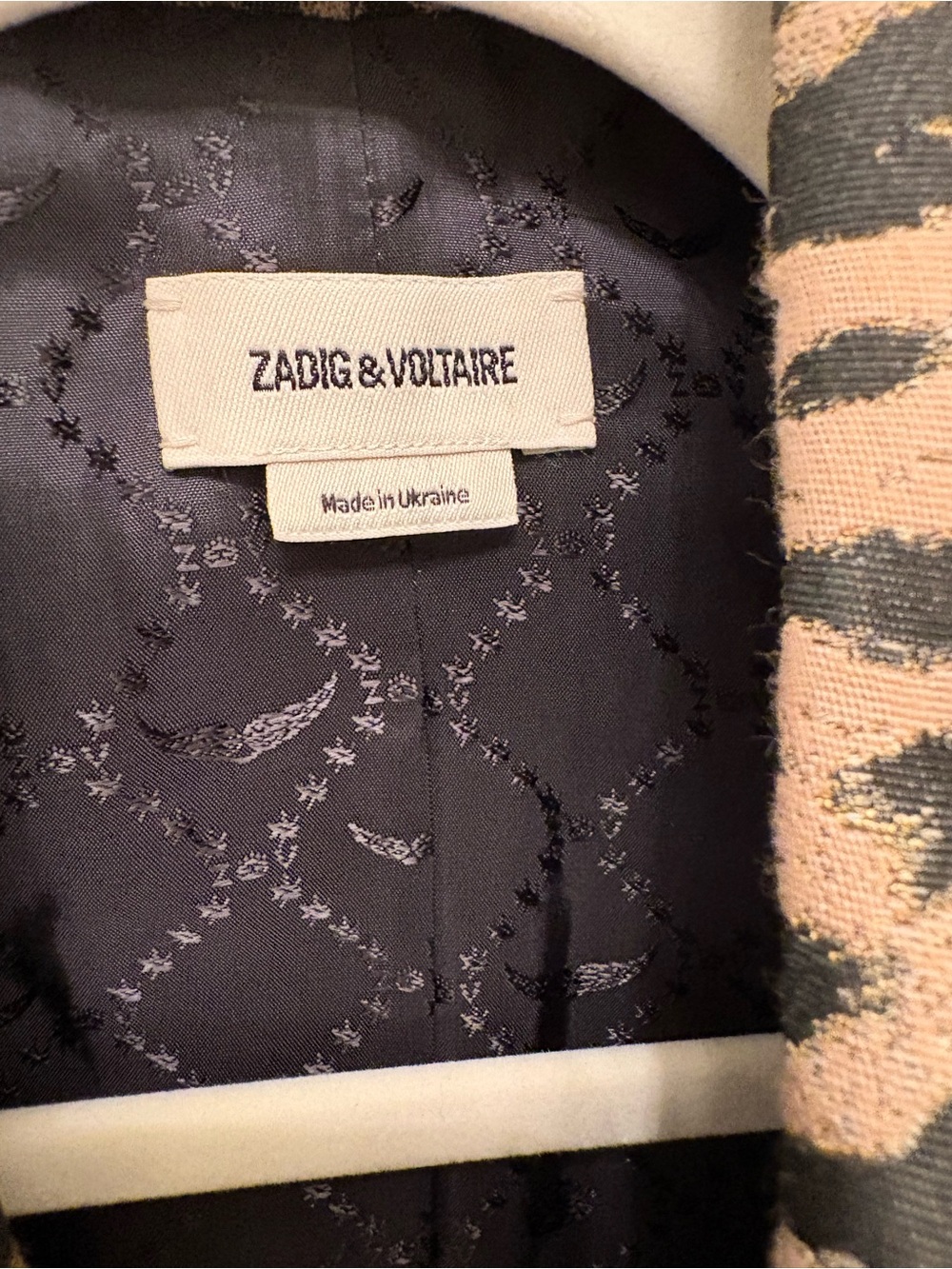 Zadig & Voltaire Visko Leopard Blazer | Size 36 | US size 6 |Excellent Condition - Picture 5 of 6